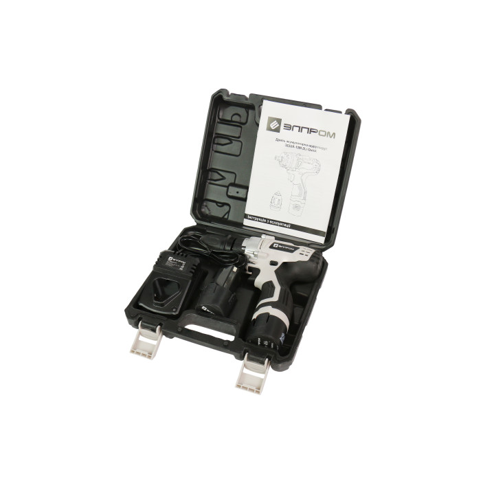 Акумуляторний шурупокрут Елпром ЕДША-12М-2Li Quick