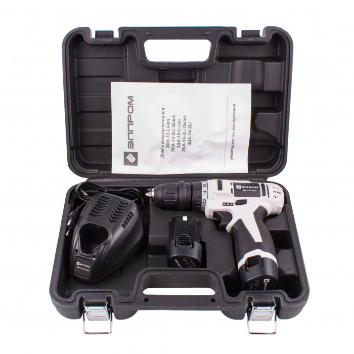 Акумуляторний шурупокрут Елпром ЕДА-12-2-Li Quick